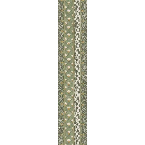 Ardmore Border Wallpaper 5024 by Cole & Son in Soft Olive Green
