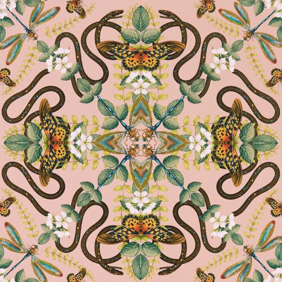 Emerald Forest Wallpaper W0129 01 by Wedgwood in Blush