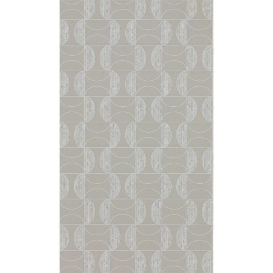 Shinku Geometric Wallpaper 111942 by Scion in Putty Grey