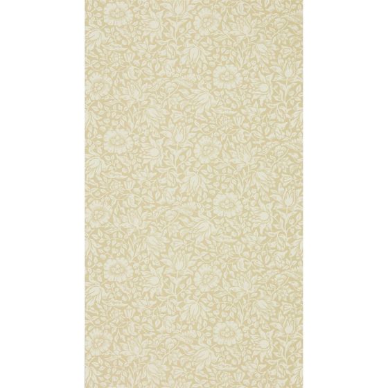 Mallow Wallpaper 216677 by Morris & Co in Soft Gold