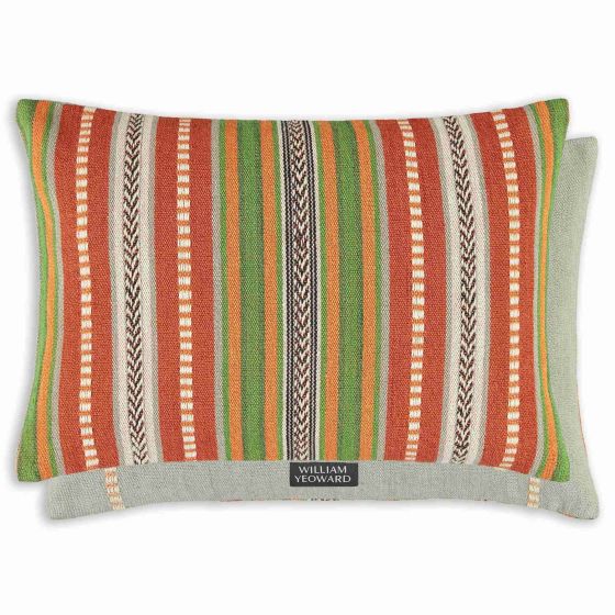 Indus Cushion by William Yeoward in Spice Orange