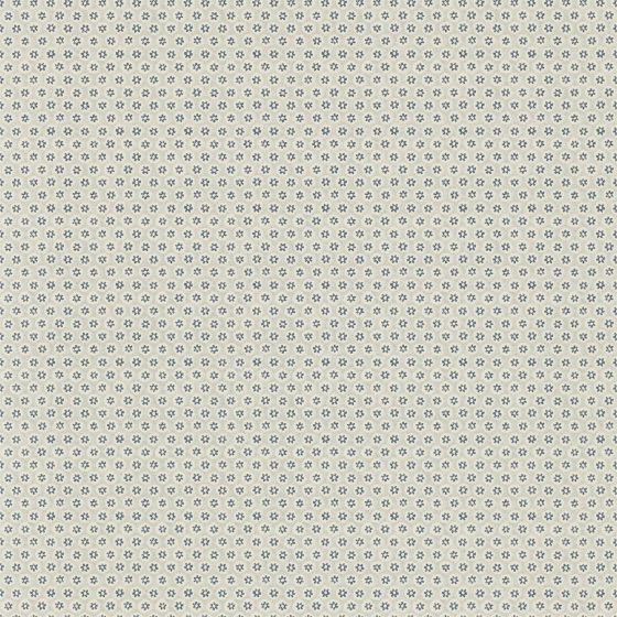 Honeycombe Wallpaper 106 by Morris & Co in Cream Woad Blue