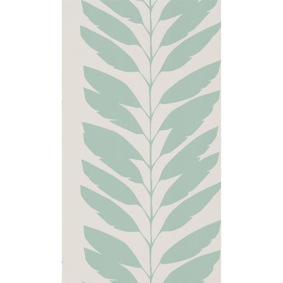 Malva Leaf Wallpaper 111309 by Scion in Mist Green