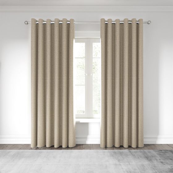Nalu Kalo Lined Curtains by Nicole Sherzinger in Linen