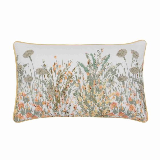 Harvest Floral Cushion by Laura Ashley in Ochre Yellow