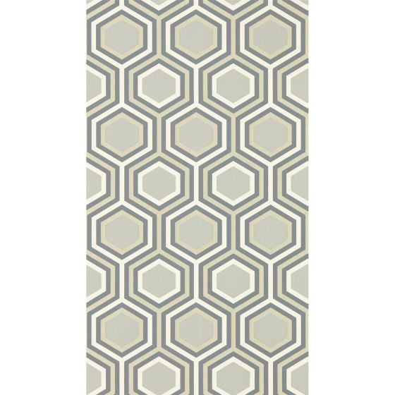 Selo Wallpaper 112148 by Harlequin in Slate Platinum Grey