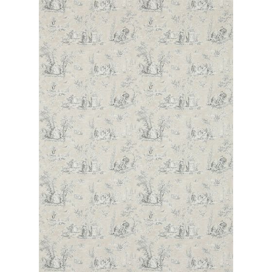Josette Wallpaper 214067 by Sanderson in Natural Charcoal