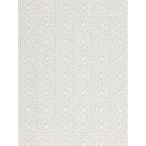 Pure Scroll Wallpaper 216544 by Morris & Co in Lightish Grey