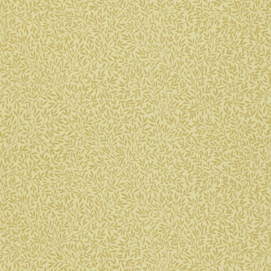 Standen Wallpaper 210468 by Morris & Co in Buff Yellow