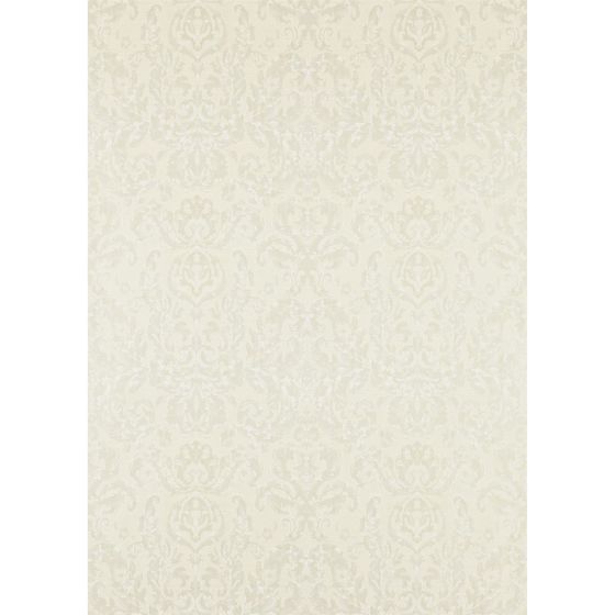 Brocatello Wallpaper 312007 by Zoffany in Chalk White