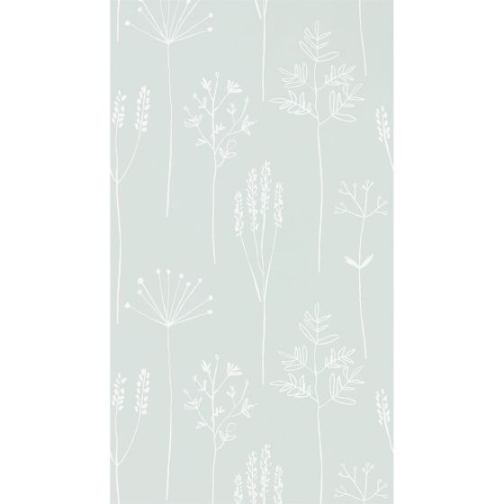 Stipa Leaf Wallpaper 112020 by Scion in Frost Grey