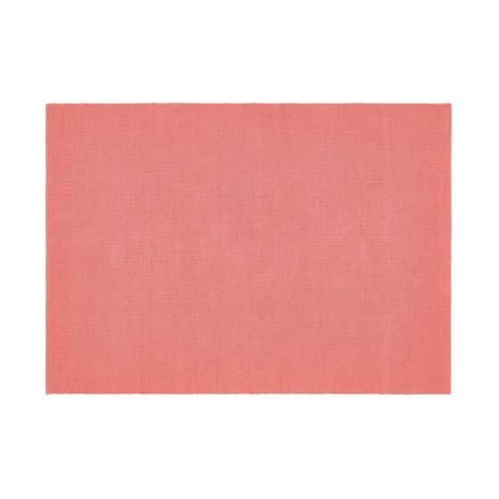 Hug Rug Woven Washable Rugs in Coral Pink