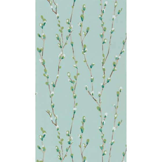 Salice Wallpaper 111469 by Harlequin in Mint Emerald Green