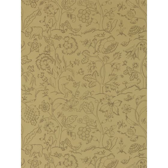 Middlemore Wallpaper 216696 by Morris & Co in Antique Gold