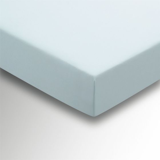 Plain Dye Fitted Sheet by Helena Springfield in Duck Egg Blue