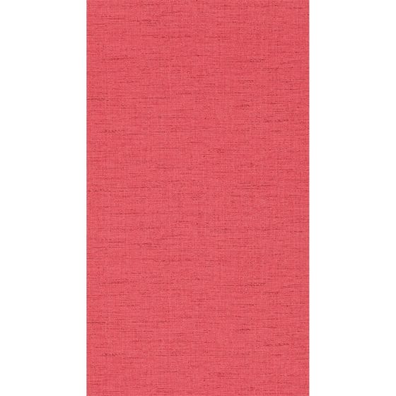 Raya Textured Plain Wallpaper 111043 by Harlequin in Raspberry Red