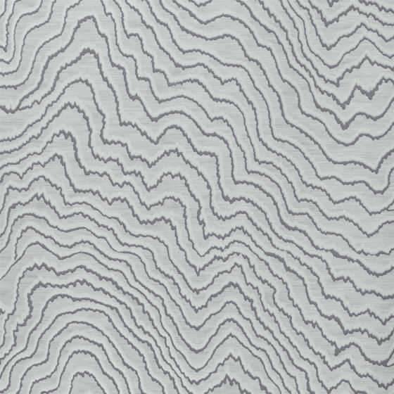 Fiji Wallpaper W0082 07 by Clarke and Clarke in Slate Grey